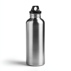Stainless Steel Water Bottle with Carry Loop Perfect for Hydration on the Go