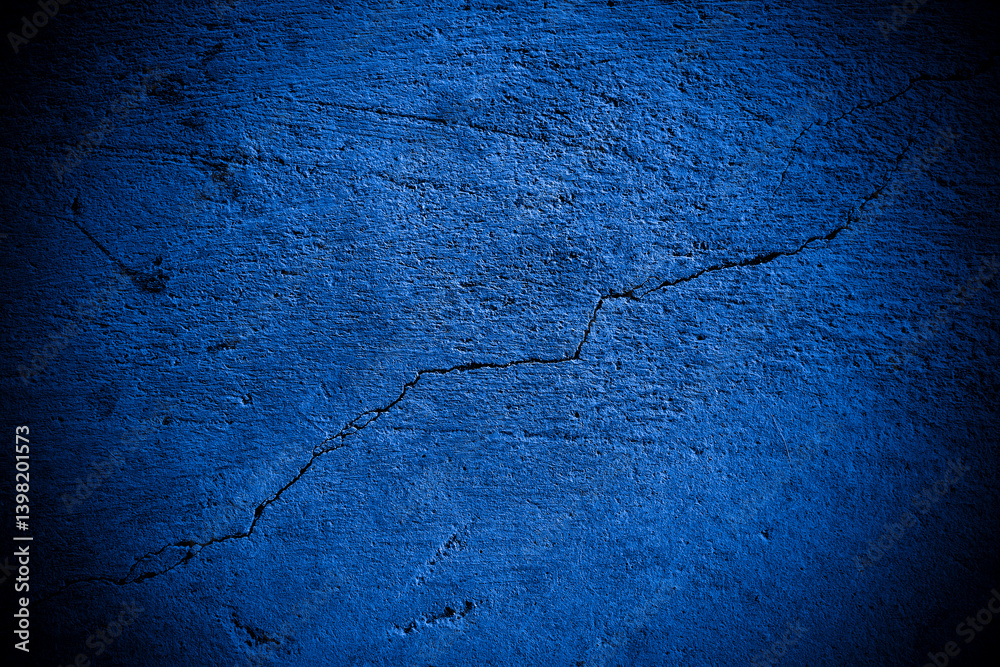 Poster old wall pattern texture cement blue dark abstract blue color design are light with black gradient b