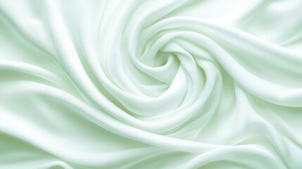 Fototapeta premium Luxurious white fabric texture, smooth and elegant background for design photography