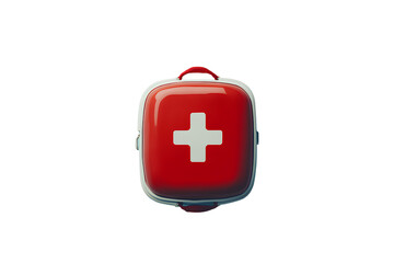 Obraz premium First aid kit on a transparent background PNG