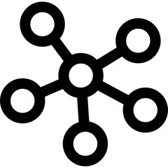 Fototapeta premium Network Icon