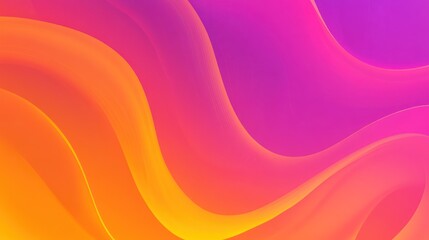 Obraz premium Vibrant abstract background with smooth flowing gradient waves and blends