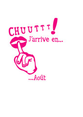 aout chut bebe arrive mois doigt levre enceinte naissance