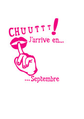 septembre chut bebe arrive mois doigt levre enceinte naissance