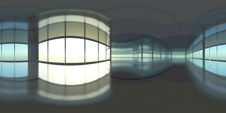 HDRI, environment map, spherical panorama, equidistant projection, production room, factory premises, 360 high resolution panorama ,
3D renderin