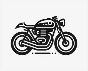 Fototapeta premium motorcycle vector illustration