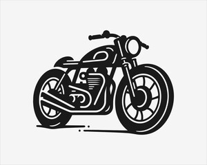 motorcycle vector illustration