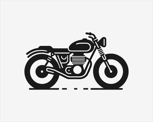 Fototapeta premium motorcycle vector illustration
