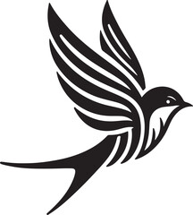 Swallow Logo Vector