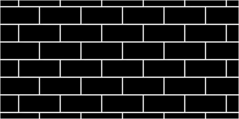 Pavement urban floor rock close up seamless mosaic stone concrete wall surface tiles. subway vector block rock black brick wall texture background.	