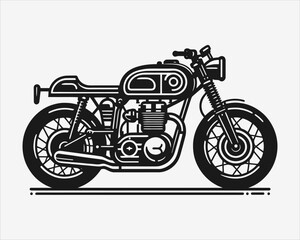 motorcycle vector illustration