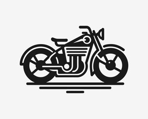 Obraz premium Cruiser Bike Badge Emblem