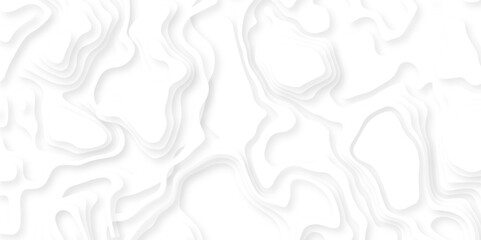 The vector topo map creative discovery White wave spiral grid stripe line map topography. vector geographic contour mounted map discovery location background.	