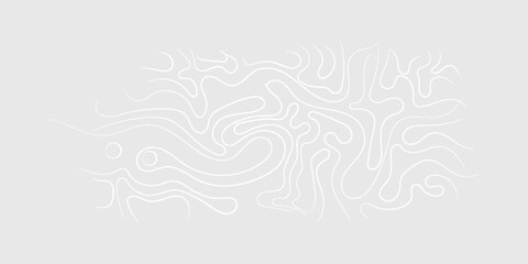 Topographic map background. geographic line map with elevation assignments. Modern design background with wavy pattern. Paper texture Imitation of a geographical map shades.