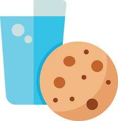 Fototapeta premium illustration of a cookie