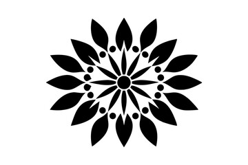 Dried Flower Bouquet Illustration &ndash; Boho Summer Style Clipart