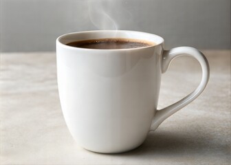 coffee charming white mug for mokup 3d rendaring.