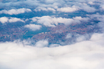 View of Istanbul through the clouds © Евгений Михайлов