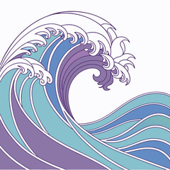 abstract wave background