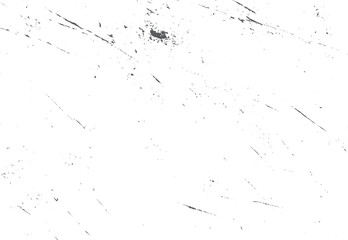 Distressed overlay texture. Grunge background. Dirty monochrome pattern of the old worn surface. Vintage worn pattern. The surface is covered with scratches.	