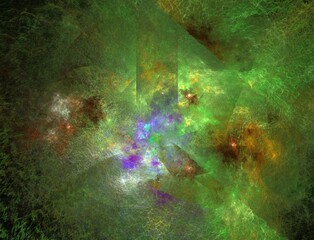 Imaginatory fractal abstract background Image