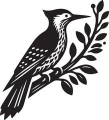vector illustration of a bird