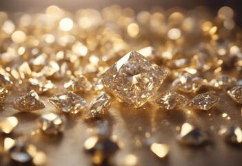 light gorgeous diamond gold background sparkling party glitter luxurious disco christmas celebration textured rhomb check new year spark cut shimmer year's day
