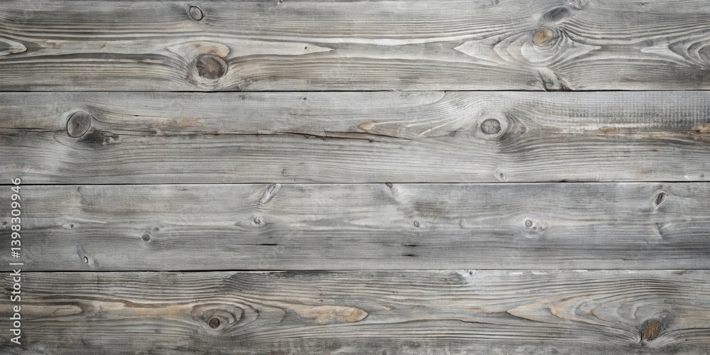 Poster rustic weathered gray wood planks background texture for design projects