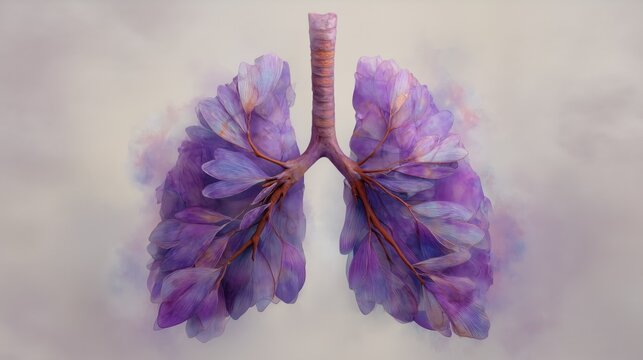 National Cystic Fibrosis Awareness Month, illustration