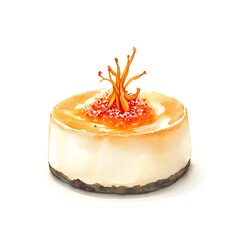 Delicate Korean style Ginseng Cheesecake