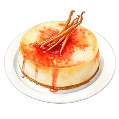Exquisite Korean style Ginseng Cheesecake