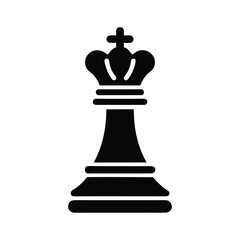 Silhouette Chessboard on Table with Chairs and Transparent Background Design