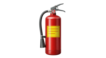 Isolated Fire Extinguisher Equipment