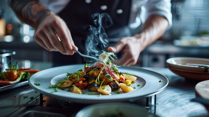 Clear Photo of Freshly Prepared Gourmet Food