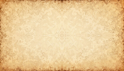 Vintage textured background with ornate design in warm tones  