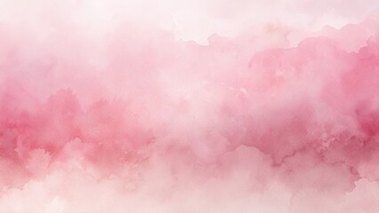 Fototapeta premium Blush Pink Watercolor Wash A Delicate and Airy Background Texture for Design Projects