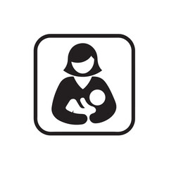 sign of breastfeeding area