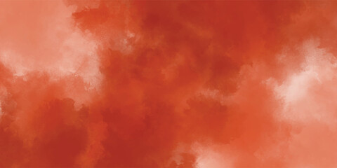 Dreamlike Swirl of Ink and Smoke in Red and Brown

