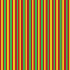 Obraz premium Red stripes on a yellow background Striped vertical pattern