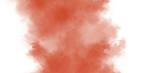 Atmospheric Scene with Curling Smoke in Red Earthy Colors

