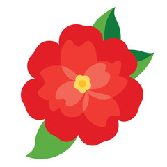 Carnation flower vector isolated on white background