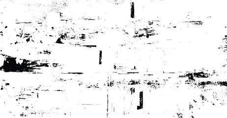 Distressed grunge wall texture. Distress overlay texture. Grunge background. Abstract mild textured effect. Black isolated on white.