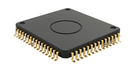 Isolated Computer Chip