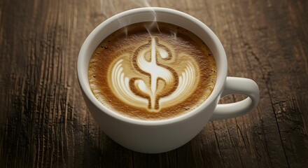  Coffee with Dollar Sign