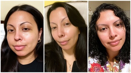 Tired but satisfied face after hours of cleaning in a cozy home environment at night