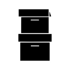 Stack of Documents - Minimalist Icon