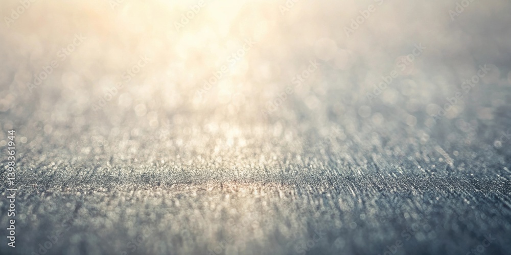 Aufkleber Abstract Sparkling Surface with Soft Light and Gentle Bokeh Effect