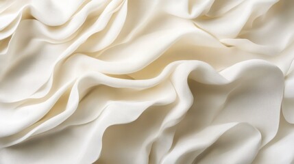 Obraz premium white tone background silk 18