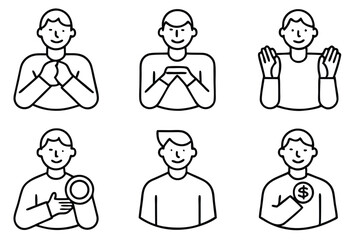 Hand with Coin Money Symbol of Wealth