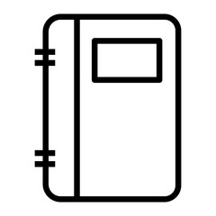 cahier vector icon